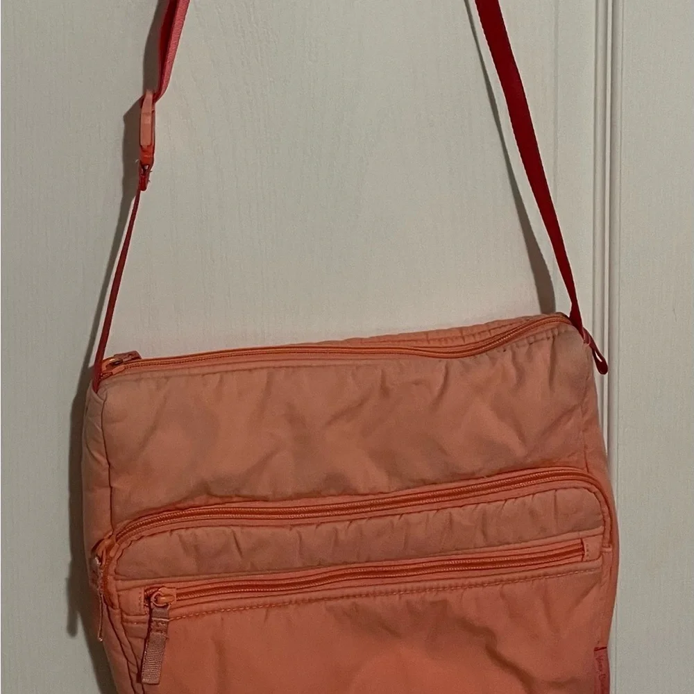 Vera Bradley Crossbody Utility Bag Desert Flower Pink
